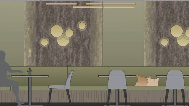 gemütliche Stube im Restaurant