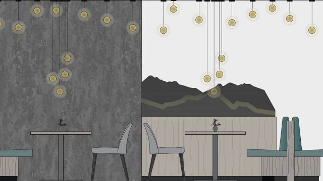 gemütliche Stube im Restaurant