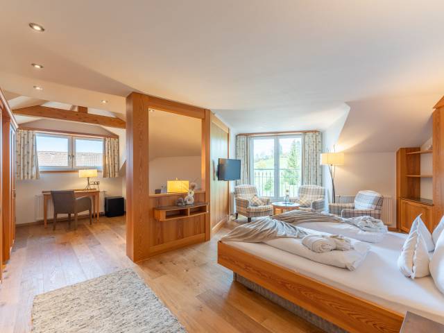 Doppelzimmer mit französischem Balkon