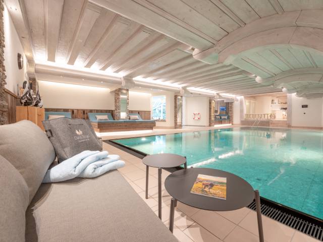 Beheiztes Hallenbad im Hotel Dein Engel