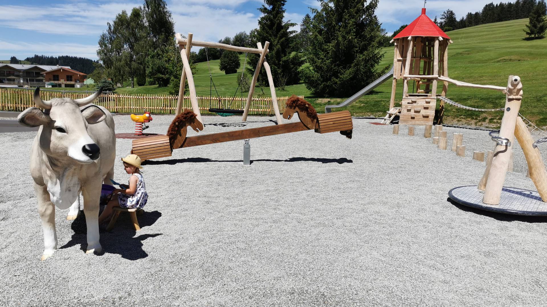 Spielplatz Familienhotel Dein Engel