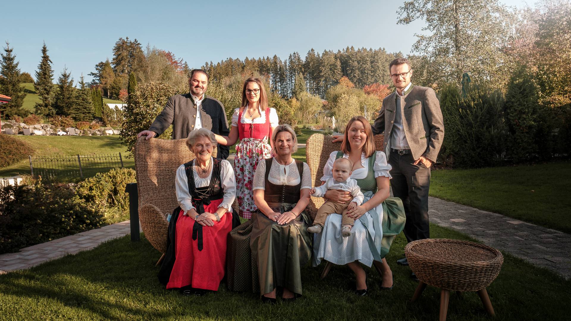 Familie Schadler Generationenfoto